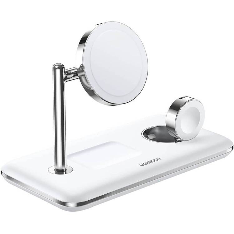 Ugreen Беспроводное зарядное устройство 3-в-1 CD278 | Magnetic Qi2.2 |  3-in-1 Wireless Charger