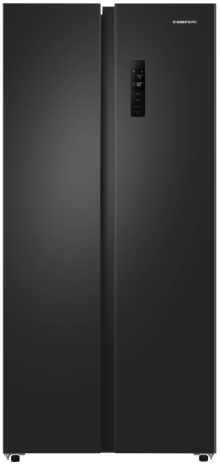 Meferi Холодильник MFR78BK | ВхШхГ: 171,4х78х62,8 см | Общий объем: 372 л | Total No Frost | Автономное сохранение холода: до 9 часов | SIDE BY SIDE ULTRA