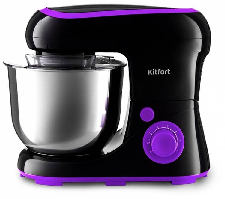 Kitfort КТ-3046-1 черно-фиолетовый Планетарный миксер