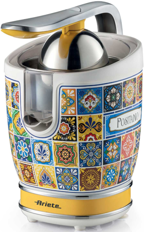 Ariete Соковыжималка Positano | Электронный пресс для цитрусовых | 2 уровня скорости | Система «капля-стоп»