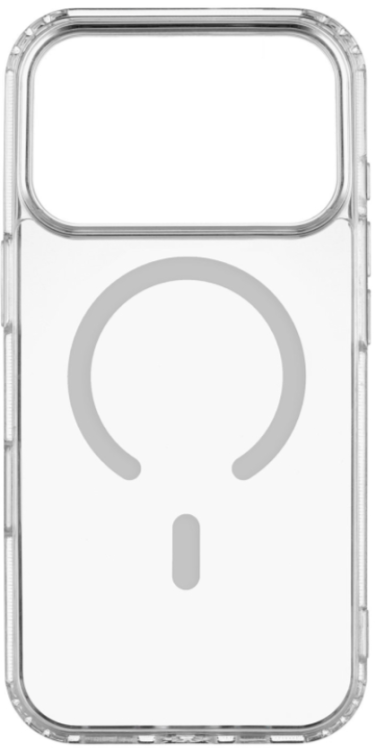 uBear Чехол для iPhone 17 Pro Max с MagSafe | усиленный | Vision Case, прозрачный 