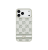 DKNY Чехол для iPhone 17 Pro Max | MagSafe | PU Checkered Printed Stripes Metal Logo Hard 