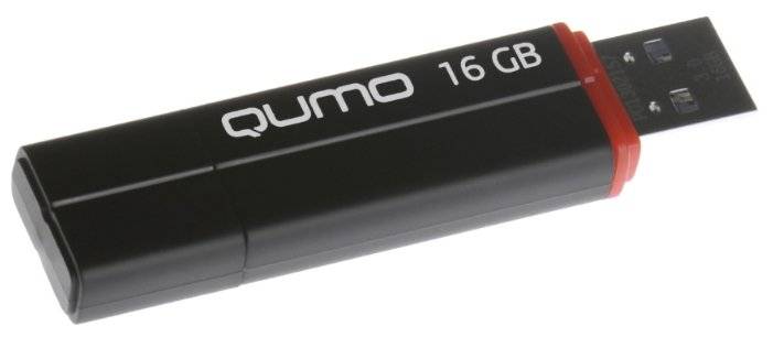 Накопитель QUMO 16GB SPEEDSTER 3.0 BLACK, цвет корпуса черный