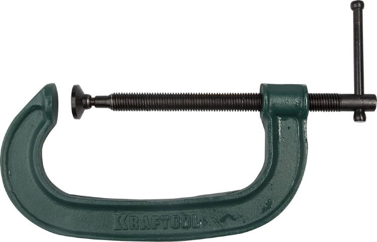 Kraftool "EXPERT" высокопрочный чугун с шаровидным графитом, 6"/150 мм Струбцина