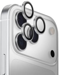Uniq Стекло для камеры для iPhone 18 Pro OPTIX AluGuard Sterling Silver