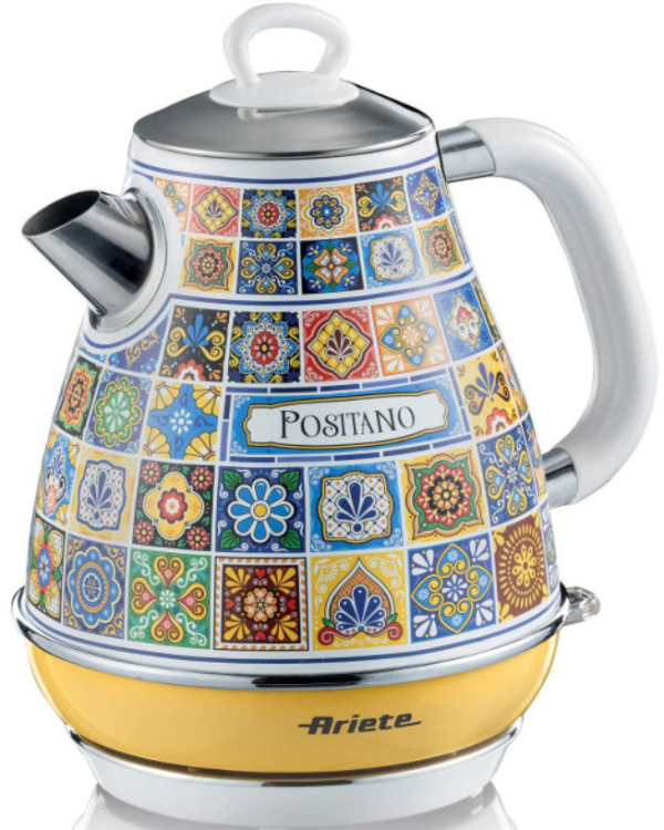 Ariete Чайник электрический Positano | Объем: 1.7 л | Мощность: 2000 Вт | Фильтр от накипи