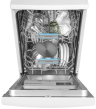Meferi Посудомоечная машина узкая отдельностоящая | ВхШхГ: 84,5х45х61 см | 9 комплектов посуды | 6 программ | 2 корзины | MDW4562WH FS LIGHT