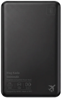 WiWU SA21 Mag Kada Внешний аккумулятор 5000mAh | 15 Вт | Совместим с MagSafe | black