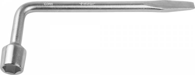 Зубр 2753-22_z02 Ключ 22мм баллонный L-образный, с монтажной лопаткой