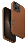 Uniq Чехол из искусственной кожи для iPhone 16 Pro MAX | HYBRID LYDEN (MagSafe) | CARAMEL