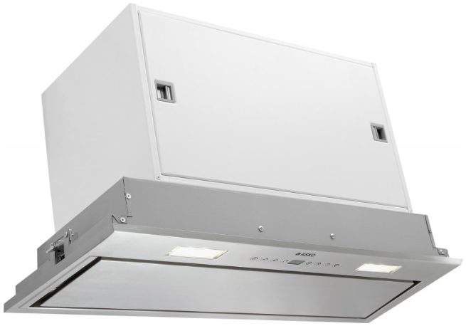 Asko Встраиваемая Вытяжка CC4527S | Габариты (ВхШхГ) см: 33х52х30 | Макс. производительность (м3/ч): 670 | Управление вытяжкой: Таймер, Дисплей, Регулятор мощности | Фильтр пригодный для мойки в посудомоечной машине