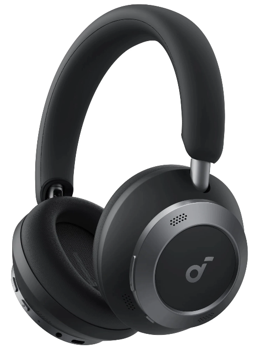 Anker Soundcore Space One Pro Беспроводные наушники | Активное шумоподавление | Hi-Res звук | Длительное время работы | Цвет: Черный