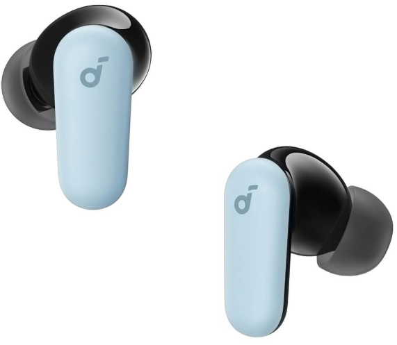 Anker Soundcore P30i Blue | беспроводные наушники с функцией активного шумоподавления и чехлом-подставкой для смартфона | Время работы в режиме прослушивания: до 10 часов 