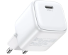 Ugreen Сетевое зарядное устройство CD319 Nexode Mini 30W USB-C PD GaN Fast Charger White