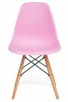 Tetchair Стул CINDY (EAMES) (mod. 001) /  дерево береза/металл/сиденье пластик, 51x46x82.5см, светло-розовый/light pink  14216