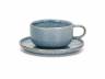 FISSMAN Чайный набор COZY из кружки 230мл и блюдца 14см (керамика)