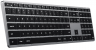 Satechi Беспроводная клавиатура Slim X3 Bluetooth Keyboard-RU | Раскладка - Русская | Цвет-Серый космос | Подсветка клавиш-есть | Цифровой блок-есть | Интерфейс подключения-Bluetooth | Тип питания-аккумулятор | Материал корпус-металл