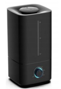 Oulemei Увлажнитель воздуха OLM-JSL003 LX-900 | Цвет: Черный | Мощность: 25Вт | Распыление тумана: 280мл/ч | Охватываемая площадь: 30м2 | Материал: ABS пластик
