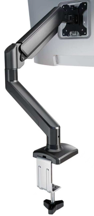 Кронштейн для монитора до 32" | Крепление к столу | Вращающийся | Меняет угол наклона | Регулировка высоты Montor Arm Mount DM2901, JOYA