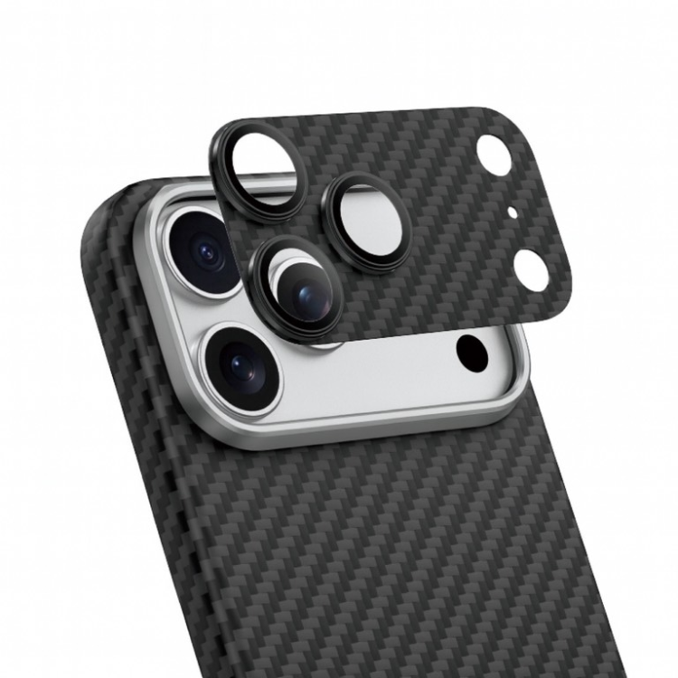 CarbonShield Pro LensGuard - зашитная накладка на камеры для iPhone 17 Pro Max
