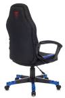 Игровое компьютерное кресло ZOMBIE 10 BLUE, Ткань, Экокожа, черный/синий текстиль/эко.кожа / Global