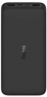 Портативный аккумулятор Xiaomi Redmi Powerbank 18W 20000mAh PB200LZM Black, world
