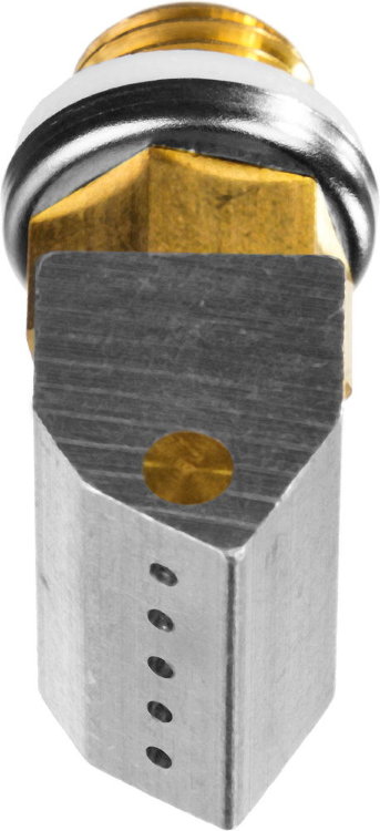 Kraftool "PRO" d=1,2мм 06885-5-1.2 Насадка сменная для клеевых (термоклеящих) пистолетов, широк насадка для коробок, 5 отверстий