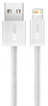 Модель Cafule Тип кабеля Кабель USB-C Разъемы Type-C - Lightning Длина товара 2 м Материал цинковый сплав + нейлоновая оплетка CALD000402