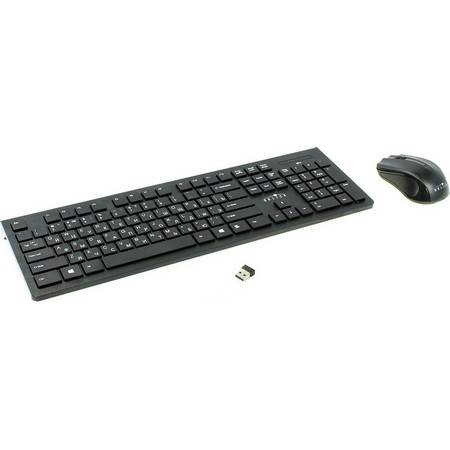 Клавиатура+мышь беспроводная Oklick 250M черный Global