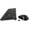 Клавиатура+мышь беспроводная Oklick 250M черный Global