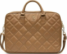 Guess Сумка для ноутбуков 15" | 40 х 29 х 4 см | Регулируемый плечевой ремень (макс.120 см) | Множество отделений для хранения | Страна бренда: США | Quilted Bag 4G metal logo with Zipper, Brown