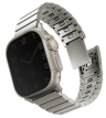 Uniq ремешок для Apple Watch 49/45/44/42 mm Strova MAG Strap Link Steel Silver