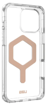 Urban Armor Gear Чехол для iPhone 16 Pro Max Plyo case с MagSafe, Ice/Gold