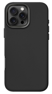 Uniq Чехол из искусственной кожи  для iPhone 16 Pro | HYBRID LYDEN (MagSafe) | BLACK
