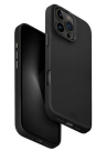 Uniq Чехол из искусственной кожи  для iPhone 16 Pro | HYBRID LYDEN (MagSafe) | BLACK