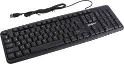 Клавиатура ExeGate LY-331L5 (USB, полноразмерная, 104кл., Enter большой, длина кабеля 2,55м, черная, OEM) <EX286178RUS>
