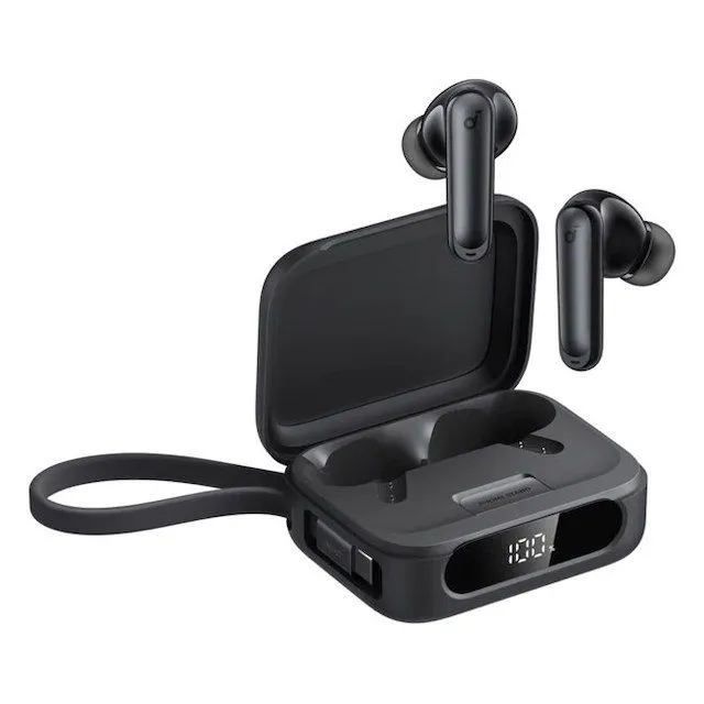 Anker SoundCore P41i Беспроводные наушники с активным шумоподавлением | BassUp | До 30 часов работы | IPX5 | Цвет: Черный