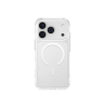 Uniq Чехол для iPhone 17 Pro Max | MagSafe | Прозрачный с блёстками | Ударопрочный | LifePro Xtreme Tinsel Lucent
