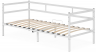 Woodville Односпальная кровать "Лавли" белая | Ширина - 90; Глубина - 196; Высота - 75 см