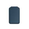 Satechi Подставка-картхолдер Magnetic Wallet Stand магнитная Dark Blue | Материал из натуральной кожи | Встроенный магнит | Вмещает четыре карты
