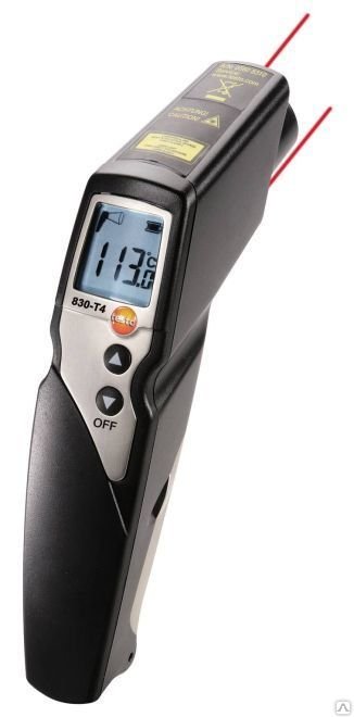 Testo 830-T4 Термометр инфракрасный с поверкой в диапазоне -20-400 С 0560 8314П
