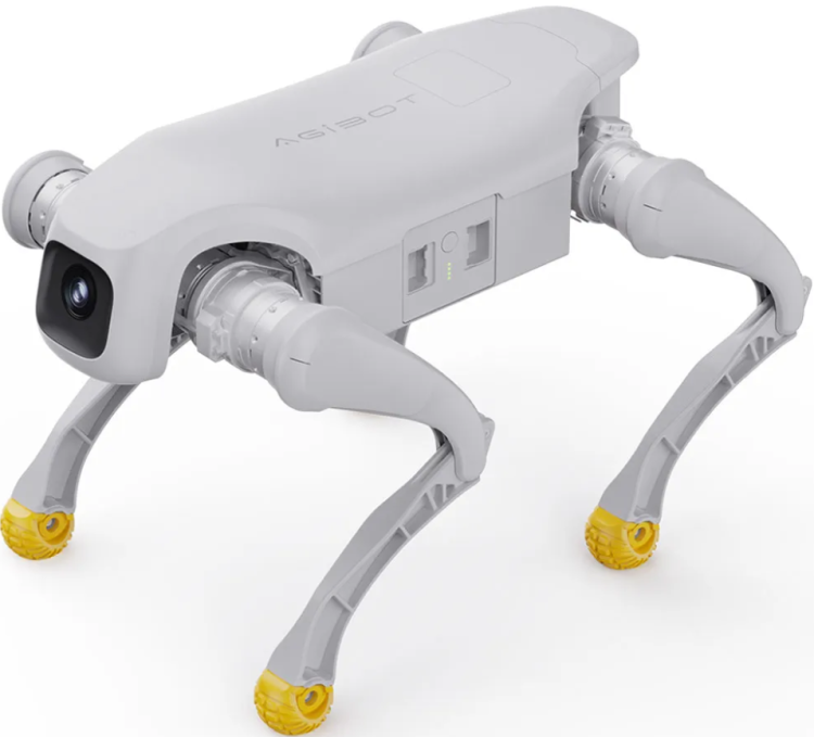 Agibot D1 Pro Бионический четырехопорный робот | Максимальная скорость: 3,7 м/с | Размер (Д×Ш×В): 61см×37см×40см| Материал: алюминиевый сплав + высокопрочный инженерный пластик