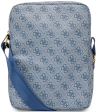 Guess Сумка для планшета до 10" | 25 х 19 х 4 см | Регулируемый наплечный ремень | Внутренний карман для планшета | Страна бренда: США | 4G Bag with Big metal logo, Blue 