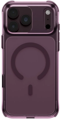 Uniq Чехол для iPhone 18 Pro с поддержкой MagSafe | LifePro Xtreme Deep Burgundy