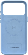Magssory чехол для iPhone 18 Pro Max | Совместим с MagSafe | Blue, экокожа