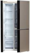 Холодильник многодверный Hyundai CS6073FV бежевый / 552 л, внешнее покрытие-стекло, размораживание - No Frost, дисплей, 91.1 см х 183 см х 70.6 см Global