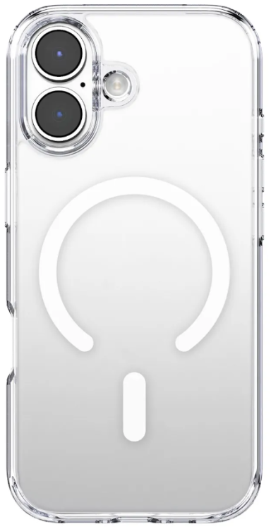 Levelo Чехол для iPhone 17 с поддержкой MagSafe, Clara TPU+PC Case