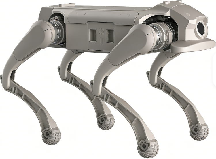 Agibot D1 Ultra Бионический четырехопорный робот | Максимальная скорость: 3,7 м/с | Грузоподъемность: 5 кг | Размер (Д×Ш×В): 63х36х42 см | Стабильная работа в экстремальных условиях: 200 часов