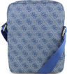 Guess Сумка для планшета до 10" | 25 х 20 х 5 см | Регулируемый наплечный ремень (до 140 см) | Внутренний карман для планшета | Страна бренда: США | 4G Bag with Triangle metal logo, Blue