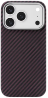 uBear Чехол для iPhone 18 Pro | Ультратонкий | Кевлар | MagSafe | Supreme Case, Burgundy